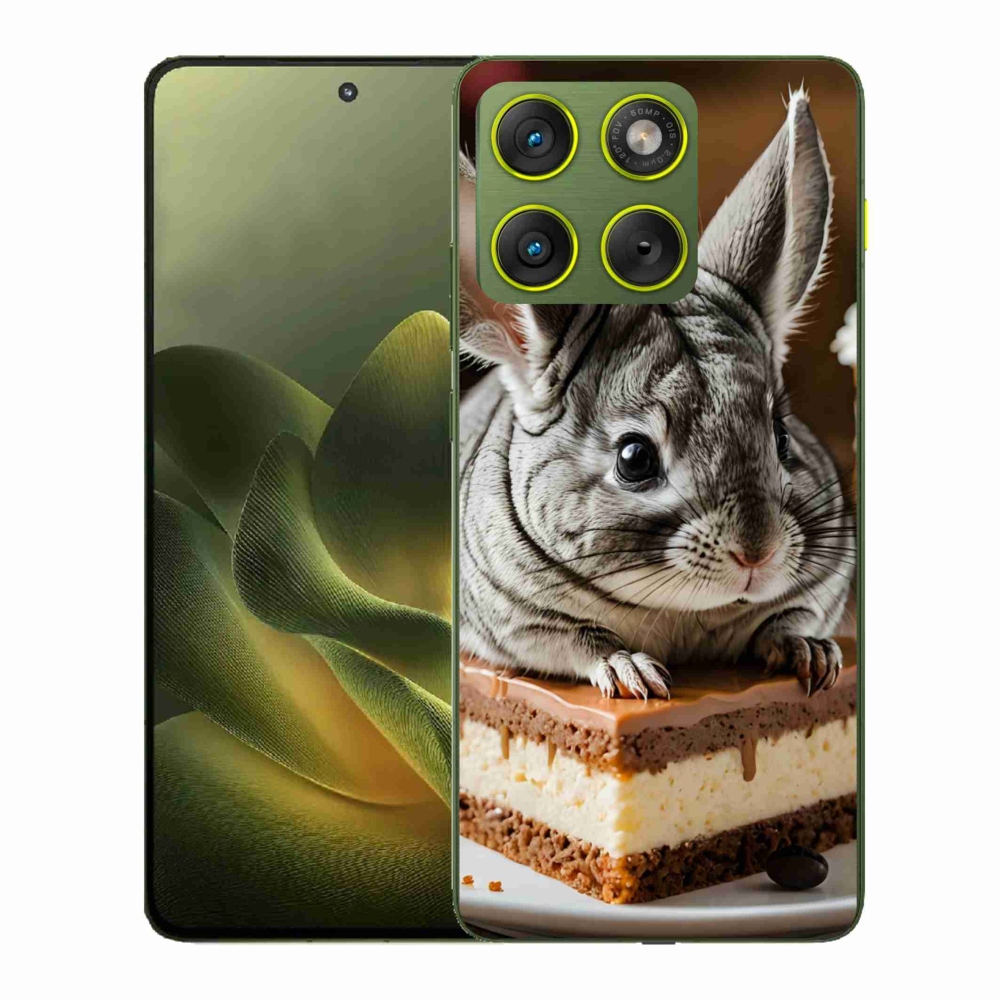 Zselés borítás mmCase a Motorola Edge 70 készülékhez - csincsilla