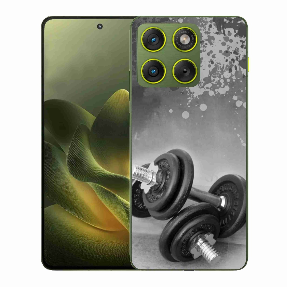 Zselés borítás mmCase a Motorola Edge 70 készülékhez - súlyzók 1