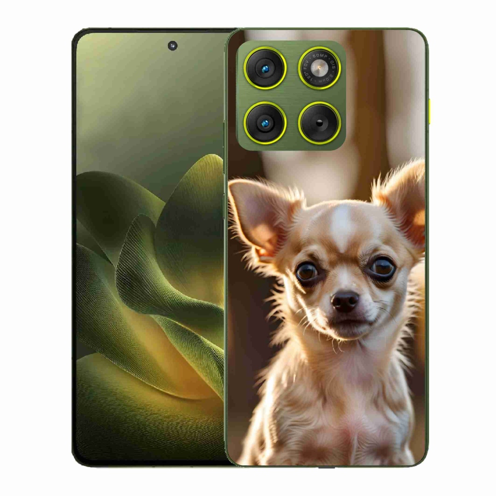 Zselés borítás mmCase a Motorola Edge 70 - chihuahua 6 készülékhez