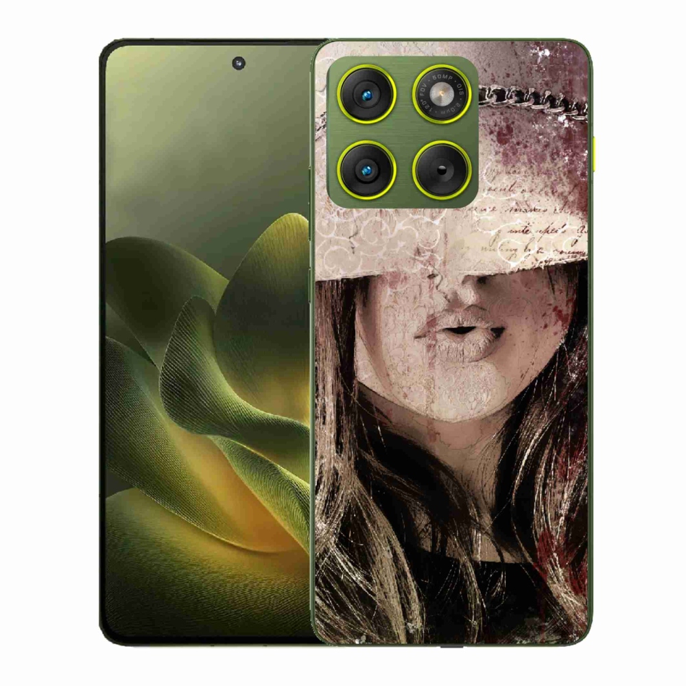 Zselés borítás mmCase Motorola Edge 70 - lányhoz