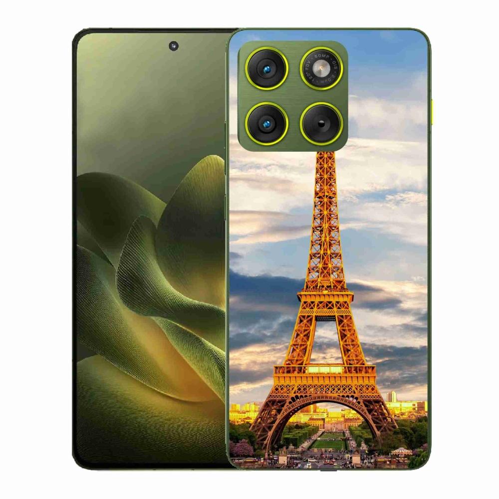 Zselés borítás mmCase a Motorola Edge 70 készülékhez - eiffel torony 3