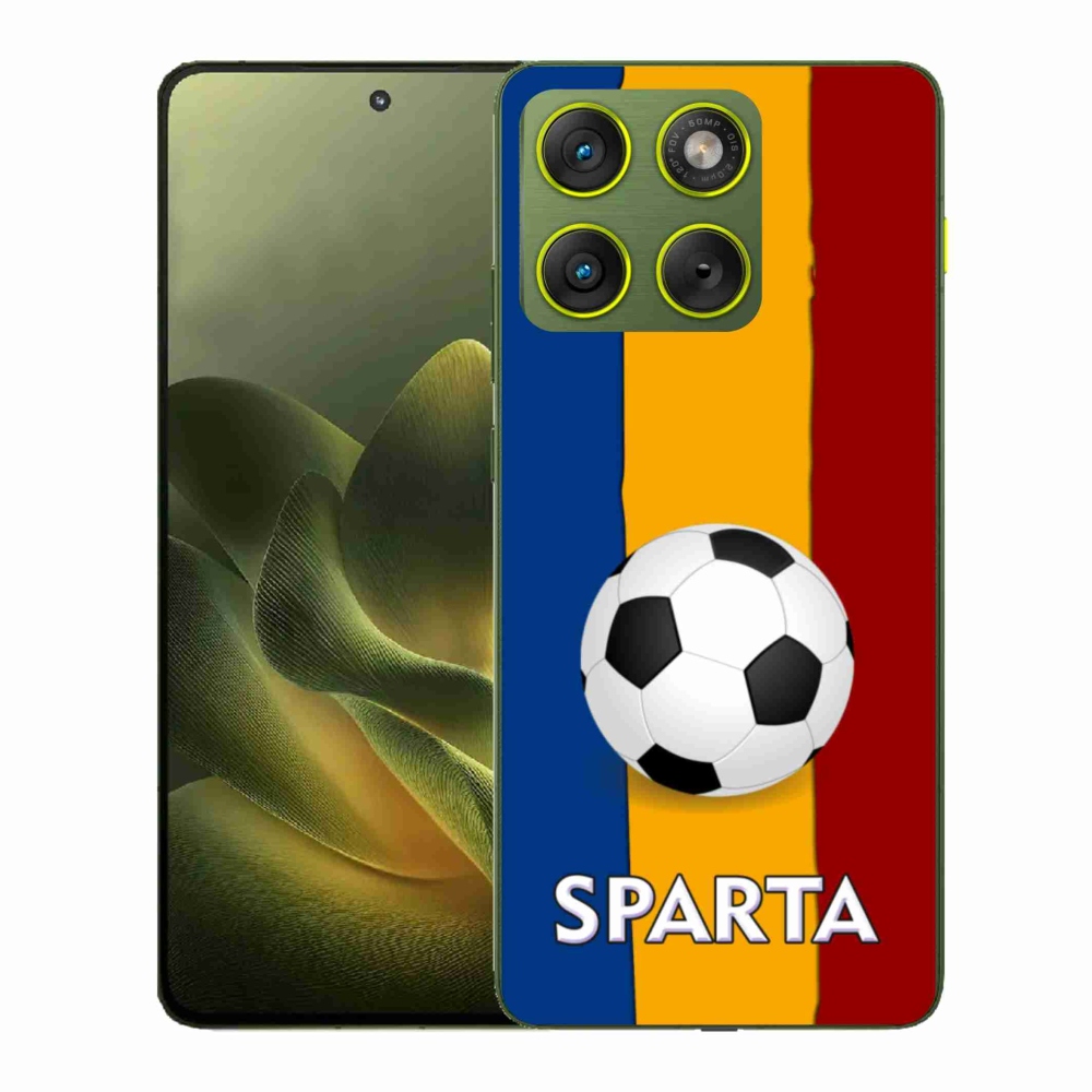 Zselés borítás mmCase a Motorola Edge 70 készülékhez - futball 1