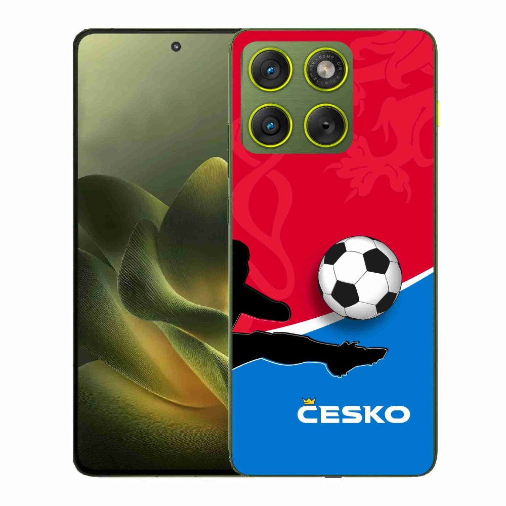 Gél védőburkolat mmCase for Motorola Edge 70 - foci Csehország 2