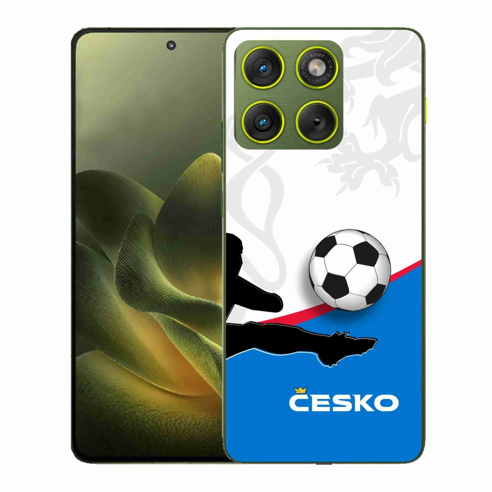 Gél védőburkolat mmCase for Motorola Edge 70 - foci Csehország 3
