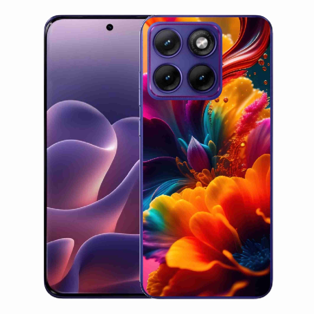 Zselés borítás mmCase a Motorola Edge 70 Fusion készülékhez - absztrakt motívum 2