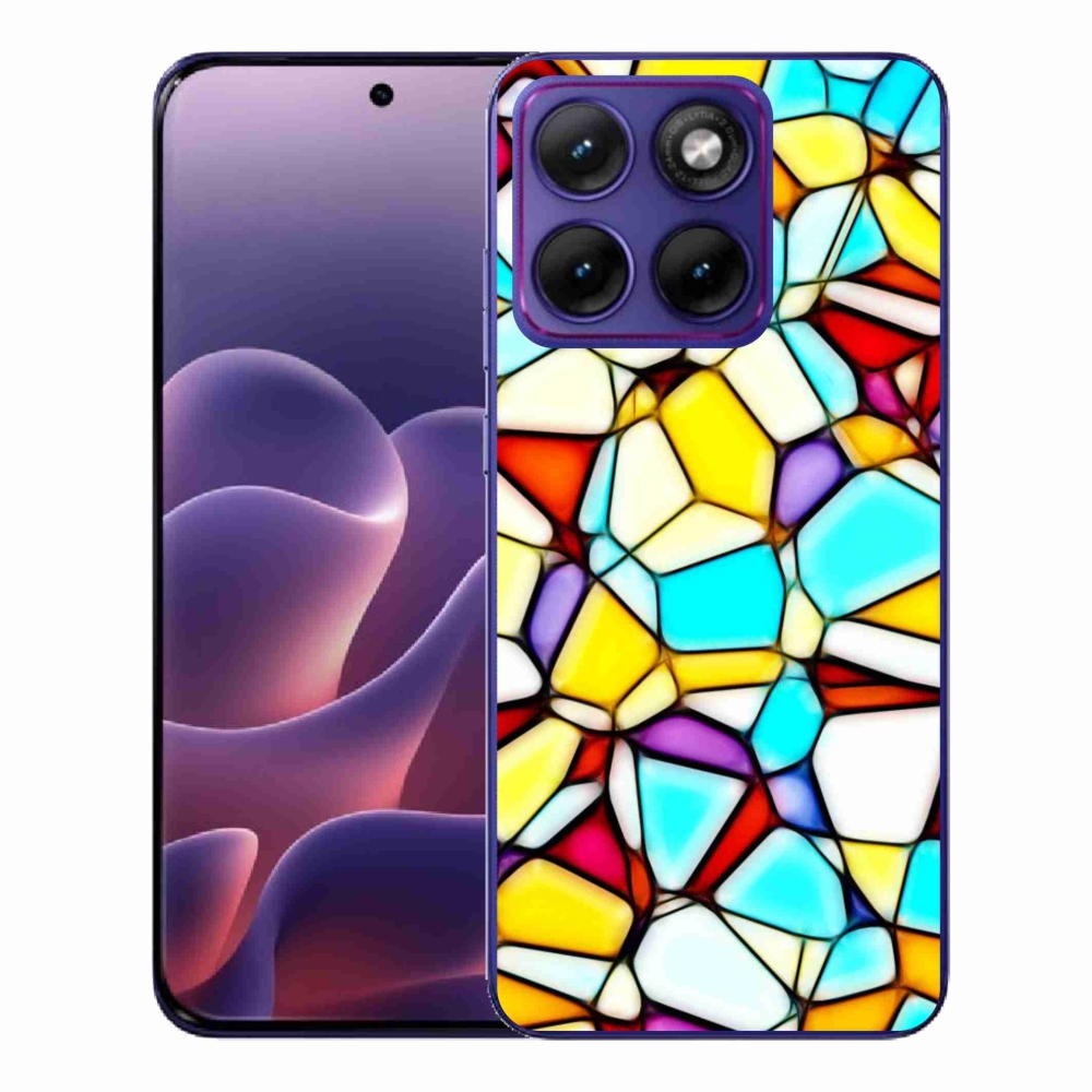 Zselés borítás mmCase a Motorola Edge 70 Fusion készülékhez - absztrakt motívum 40