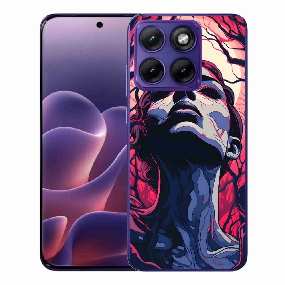 Zselés borítás mmCase a Motorola Edge 70 Fusion készülékhez - absztrakt felület