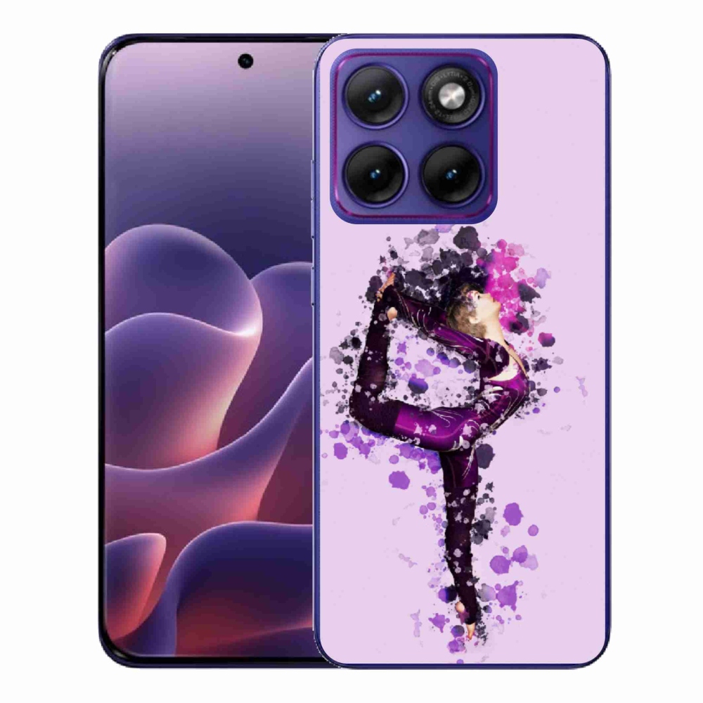 Zselés borítás mmCase a Motorola Edge 70 Fusion készülékhez - ballerina