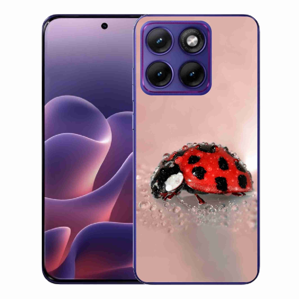 Zselés borítás mmCase a Motorola Edge 70 Fusion készülékhez - katicabogár