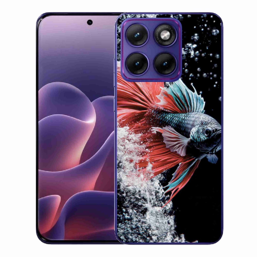 Zselés borítás mmCase a Motorola Edge 70 Fusion készülékhez - harcos tarka