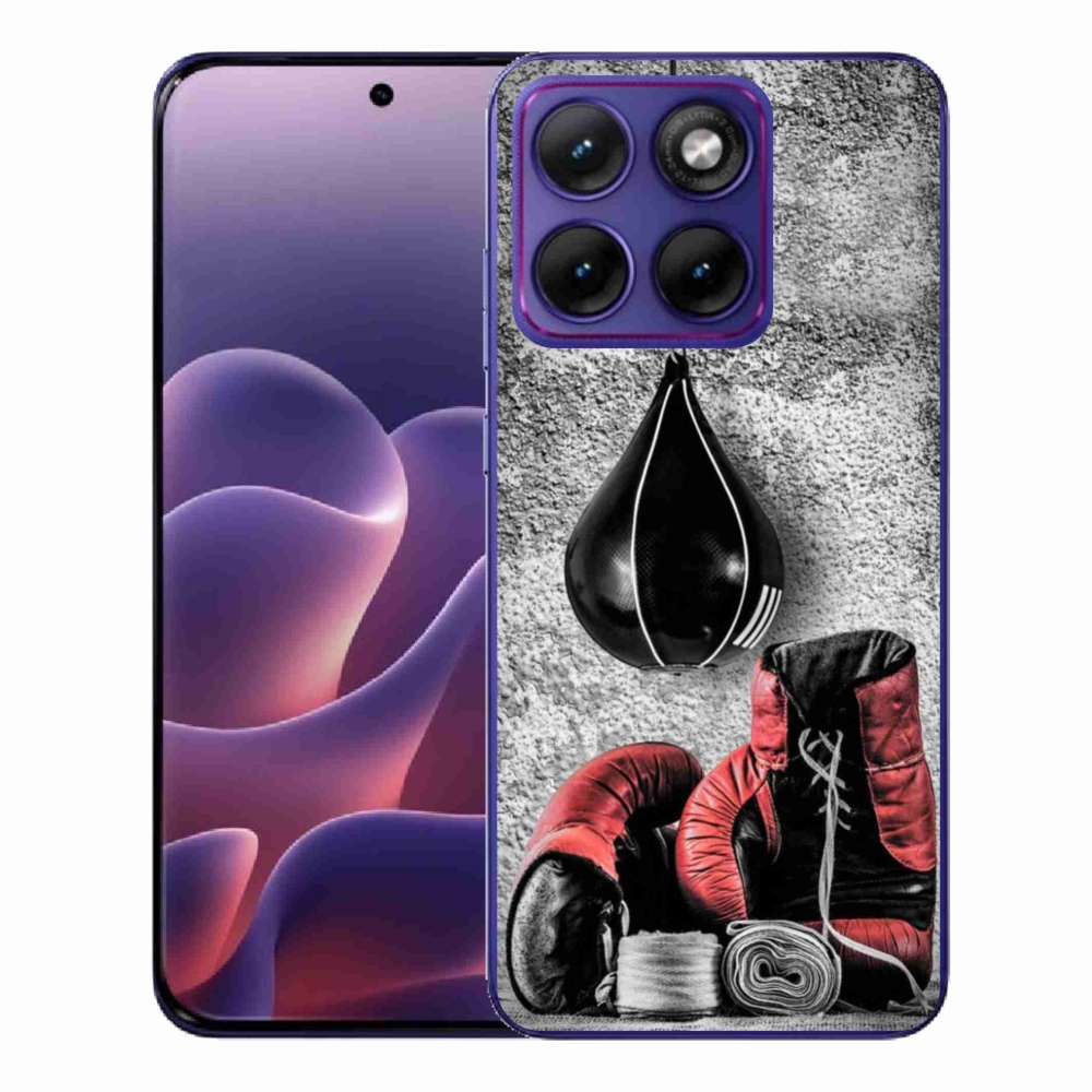 Zselés borítás mmCase a Motorola Edge 70 Fusion készülékhez - bokszzsák és kesztyű
