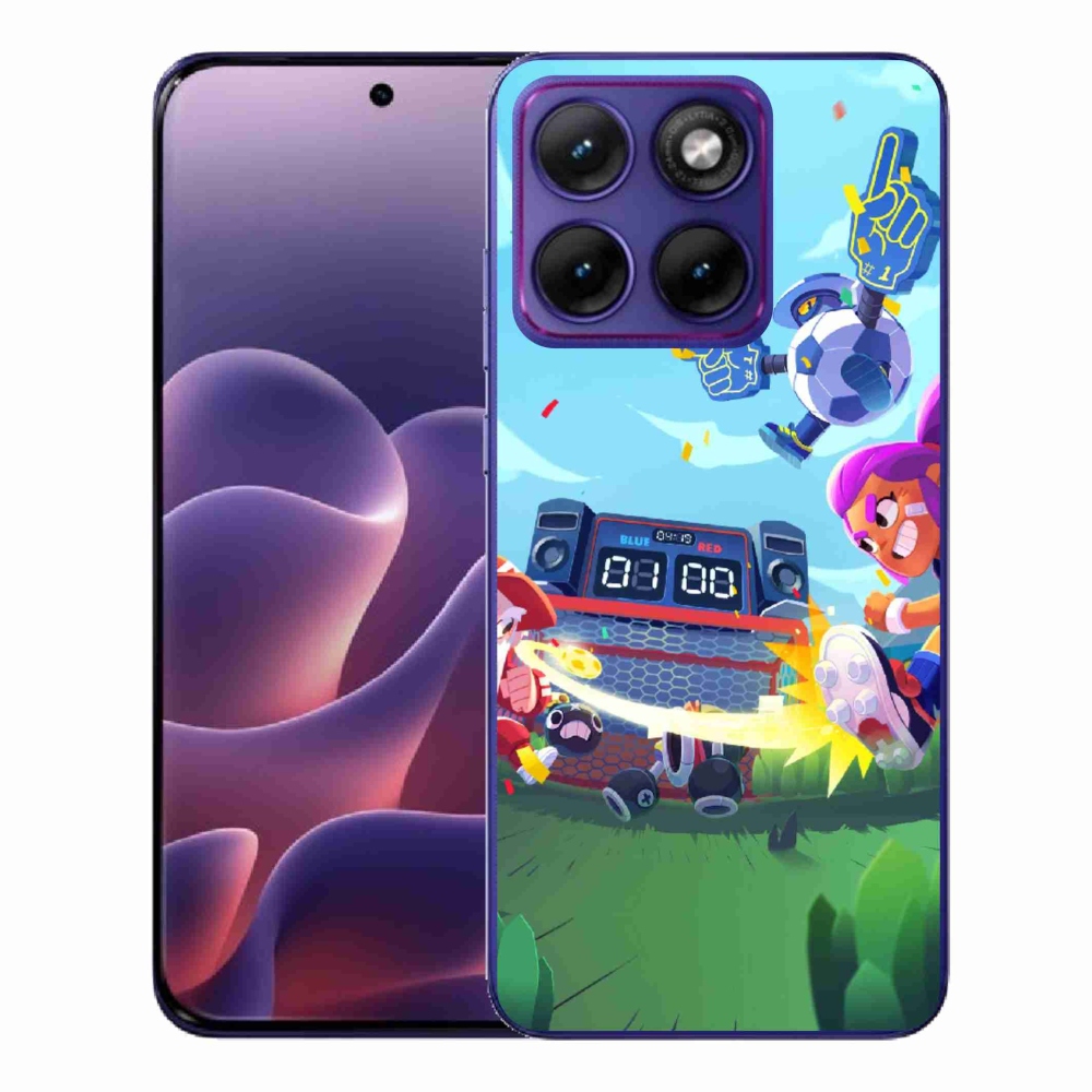 Zselés borítás mmCase a Motorola Edge 70 Fusion készülékhez - brawl stars 1