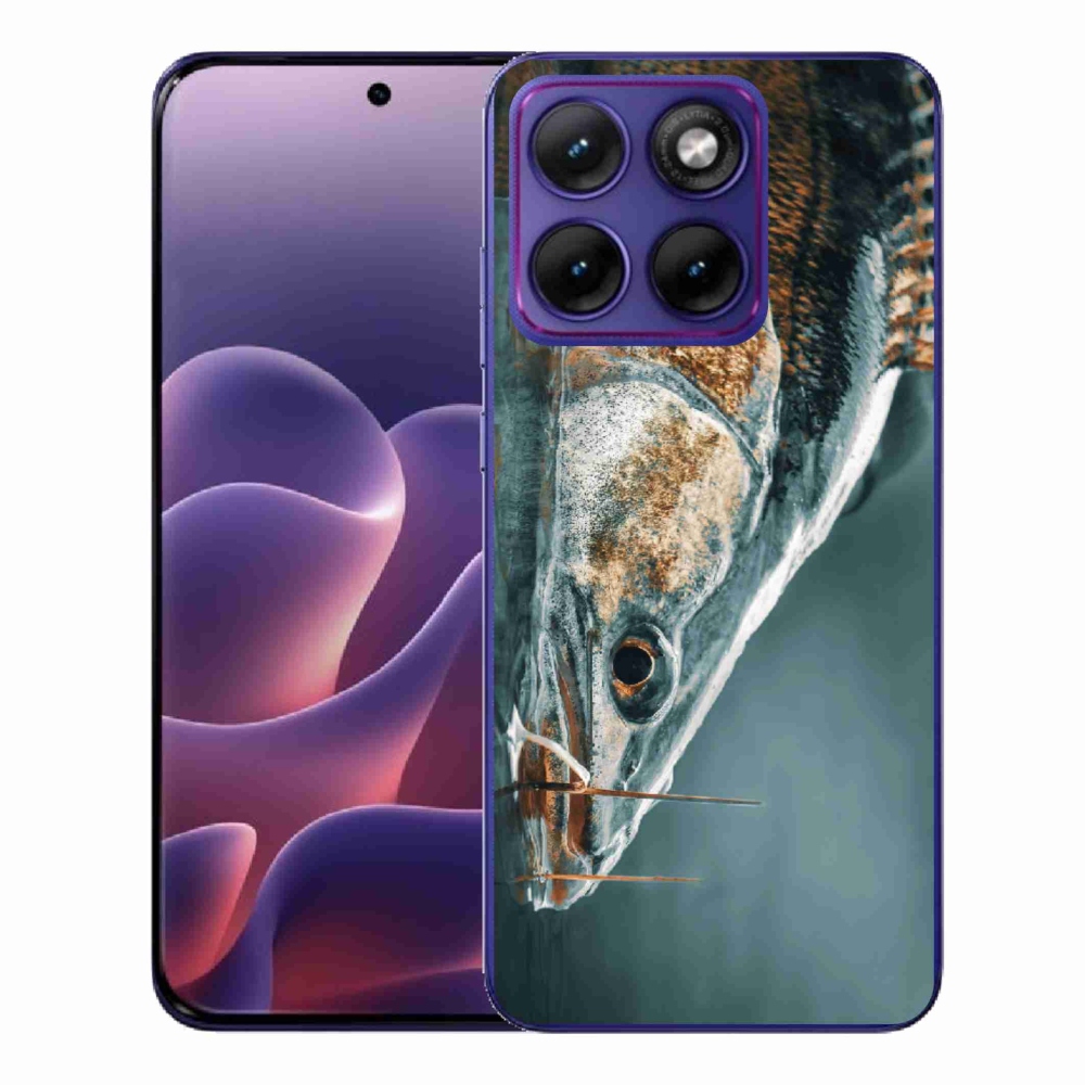 Zselés borítás mmCase a Motorola Edge 70 Fusion készülékhez - ananász