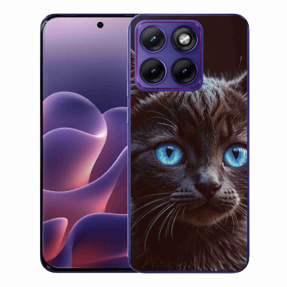 Gél védőhuzat mmCase a Motorola Edge 70 Fusion készülékhez - fekete baby 2