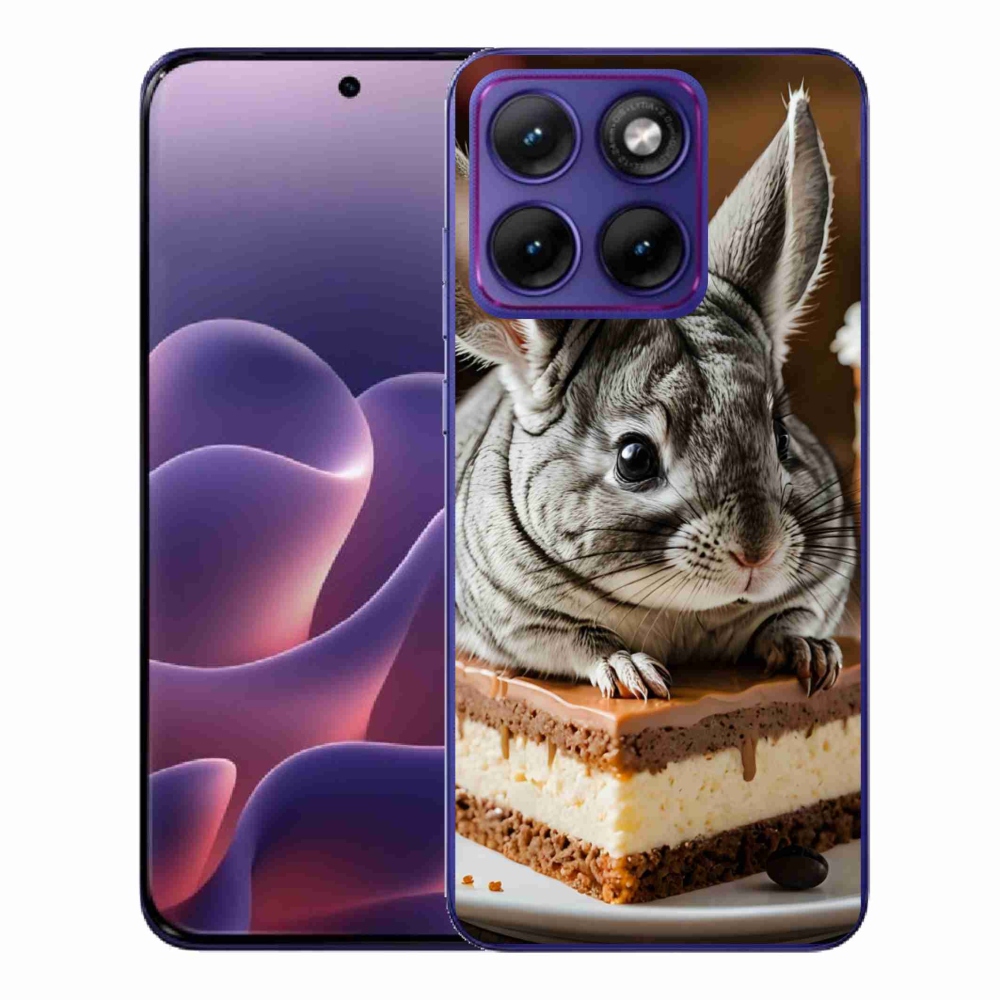 Zselés borítás mmCase a Motorola Edge 70 Fusion készülékhez - csincsilla