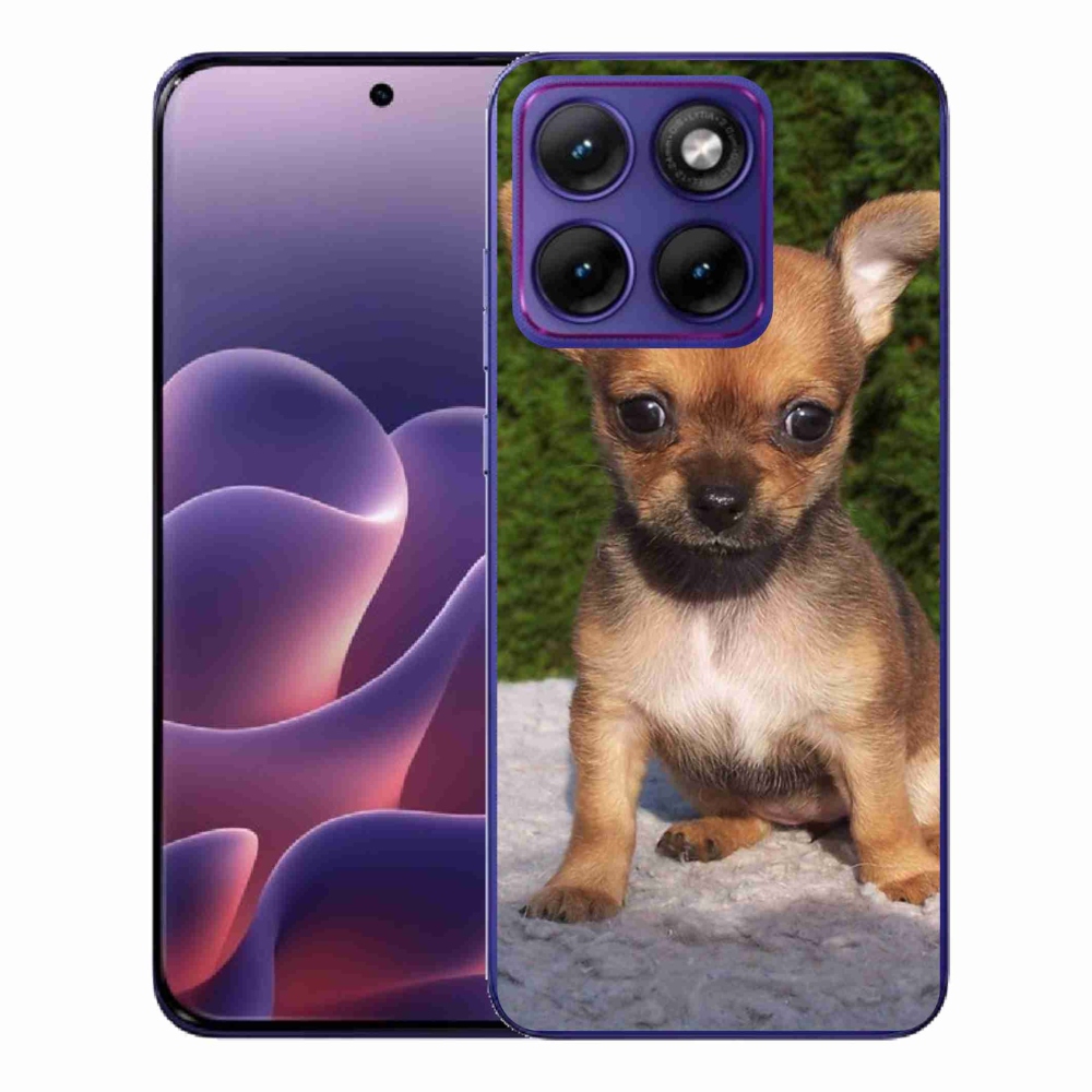 Zselés borítás mmCase a Motorola Edge 70 Fusion készülékhez - chihuahua 3