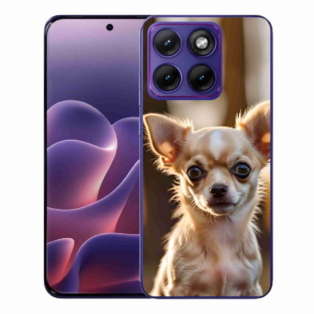 Zselés borítás mmCase a Motorola Edge 70 Fusion készülékhez - chihuahua 6