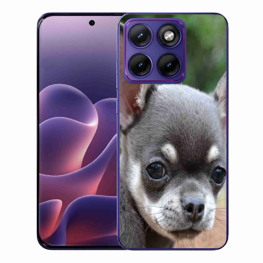 Zselés borítás mmCase a Motorola Edge 70 Fusion készülékhez - chihuahua