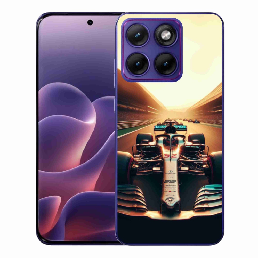 Zselés borítás mmCase a Motorola Edge 70 Fusion készülékhez - formula 1