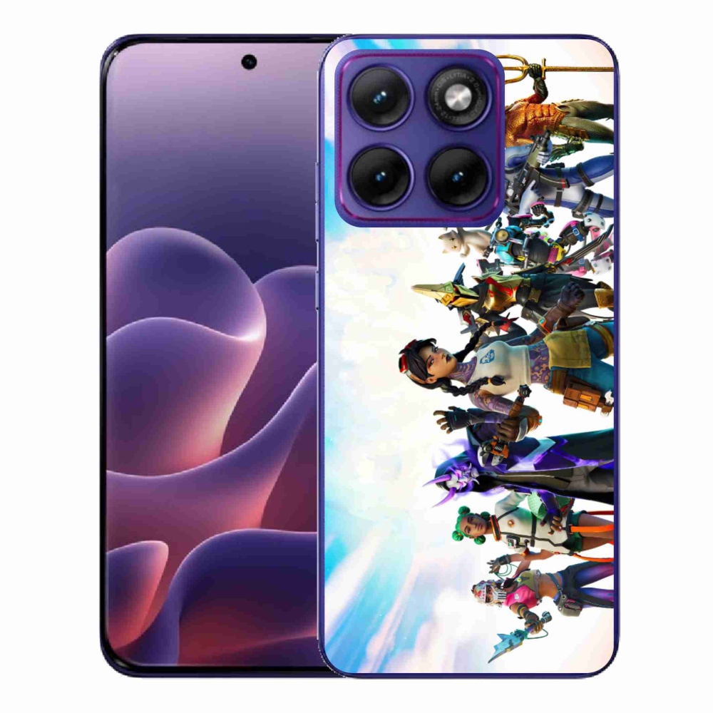 Zselés borítás mmCase a Motorola Edge 70 Fusion készülékhez - fortnite