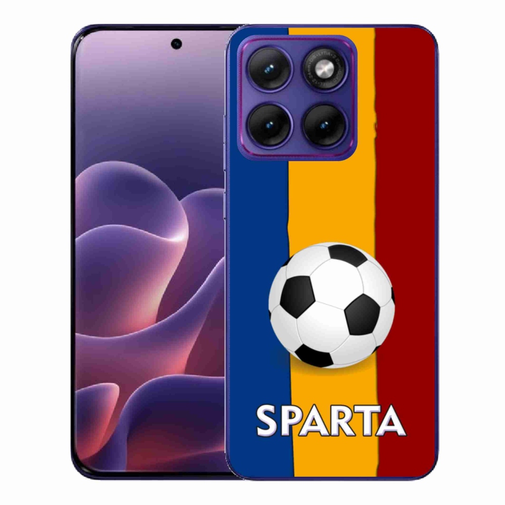 Zselés borítás mmCase a Motorola Edge 70 Fusion készülékhez - futball 1