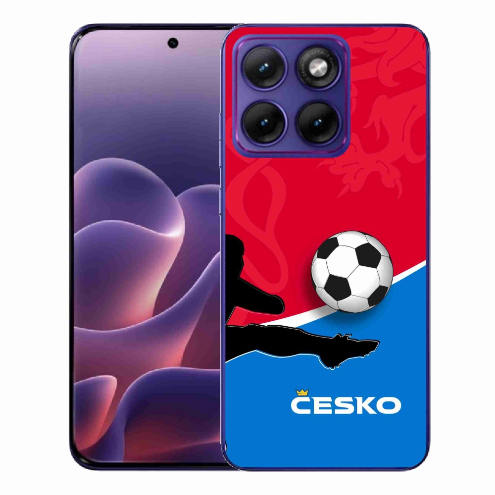 Gél védőburkolat mmCase a Motorola Edge 70 Fusion készülékhez - Labdarúgás Csehország 2