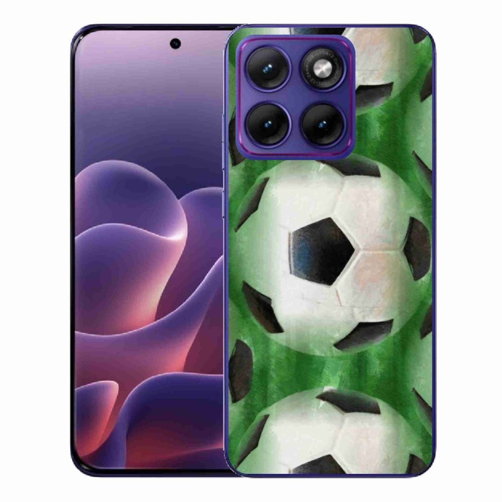 Zselés borítás mmCase a Motorola Edge 70 Fusion készülékhez - focilabda