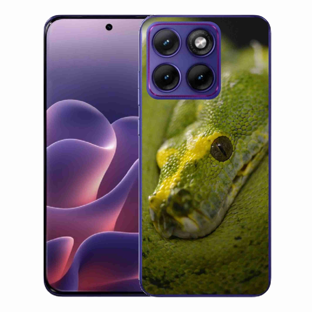 Zselés borítás mmCase a Motorola Edge 70 Fusion készülékhez - kígyó 2