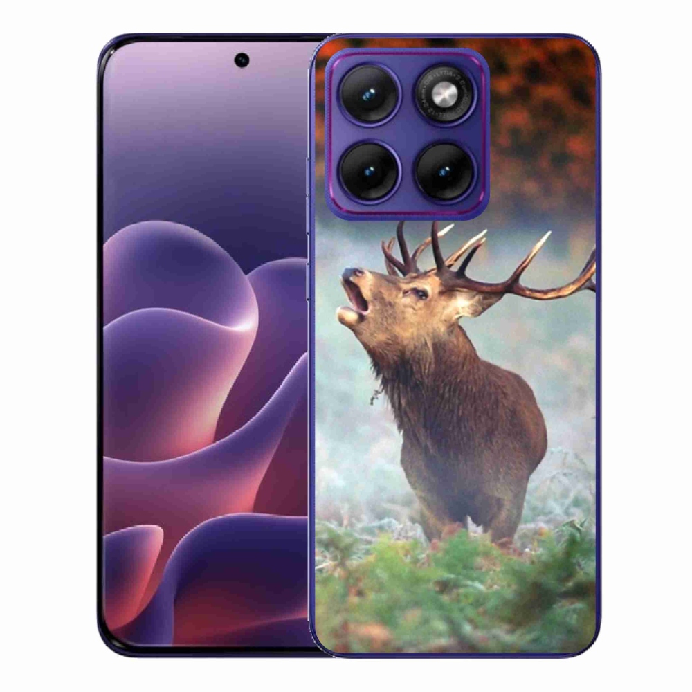 Zselés borítás mmCase a Motorola Edge 70 Fusion készülékhez - szarvas 2