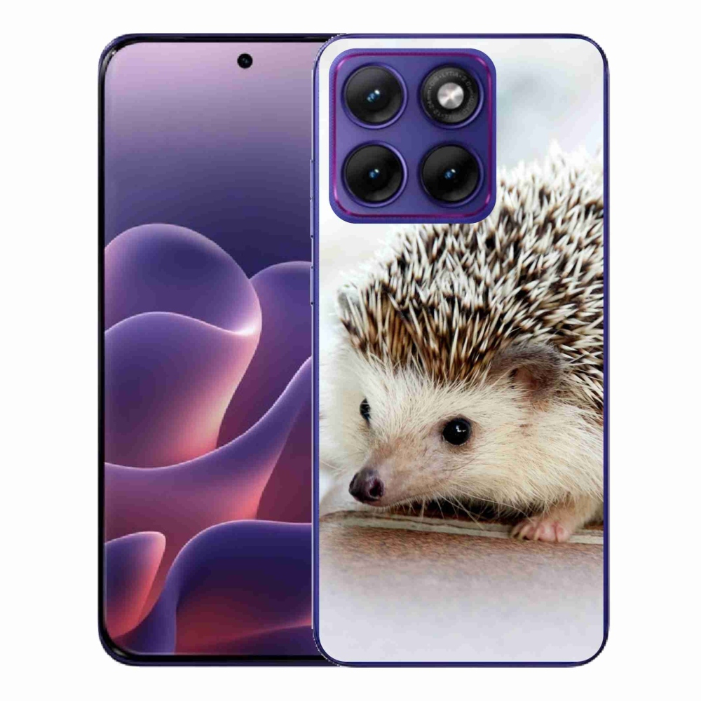 Zselés borítás mmCase a Motorola Edge 70 Fusion készülékhez - süni