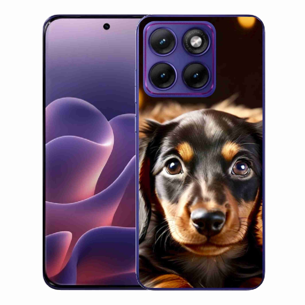 Zselés borítás mmCase a Motorola Edge 70 Fusion készülékhez - tacskó