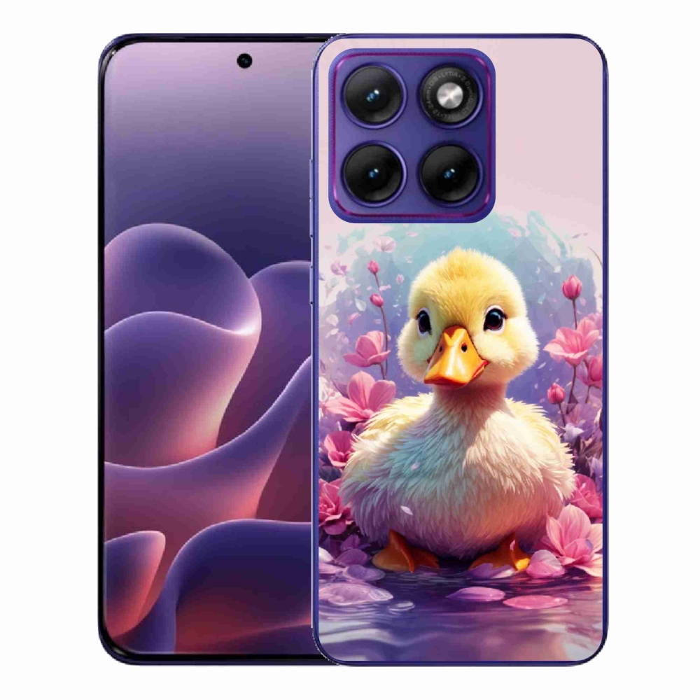 Zselés borítás mmCase a Motorola Edge 70 Fusion készülékhez - kacsa