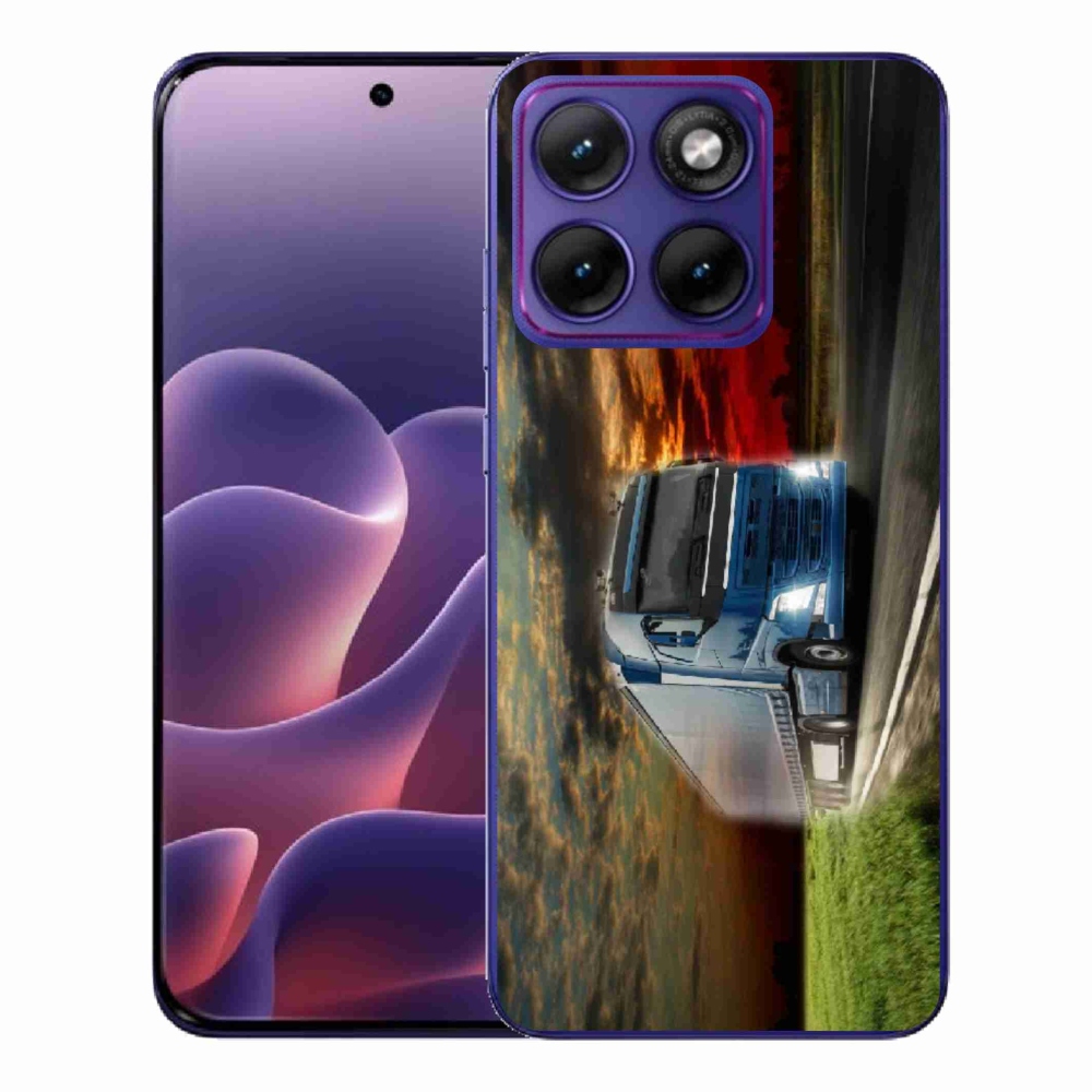 Zselés borítás mmCase a Motorola Edge 70 Fusion készülékhez - teherautó 4