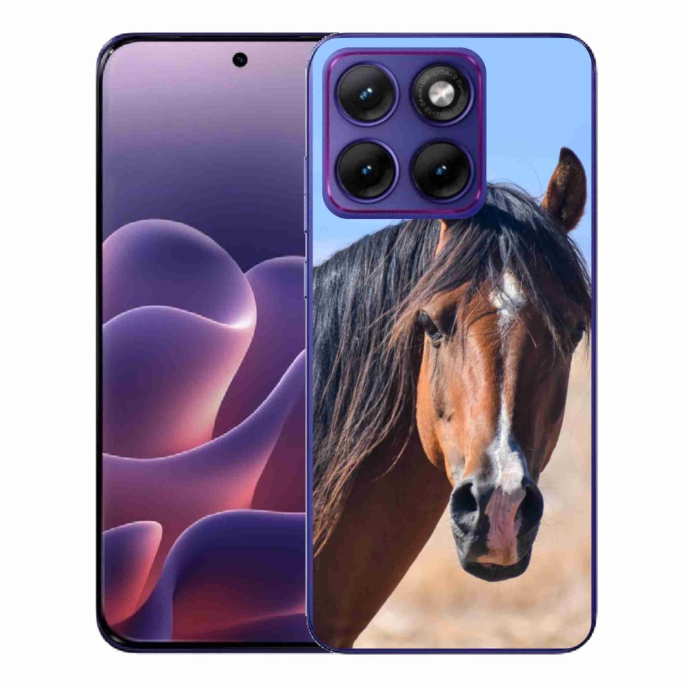 Zselés borítás mmCase a Motorola Edge 70 Fusion készülékhez - csendes ló