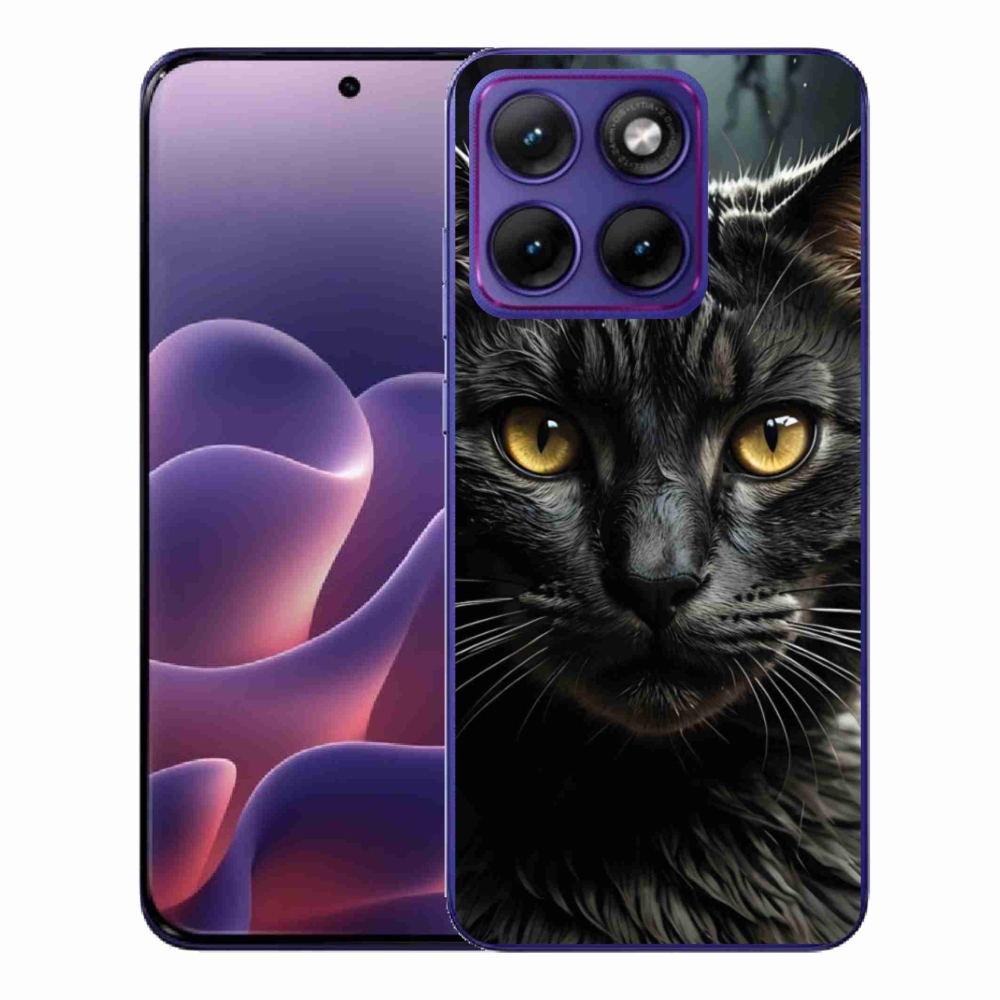 Zselés borítás mmCase a Motorola Edge 70 Fusion készülékhez - cat view 3