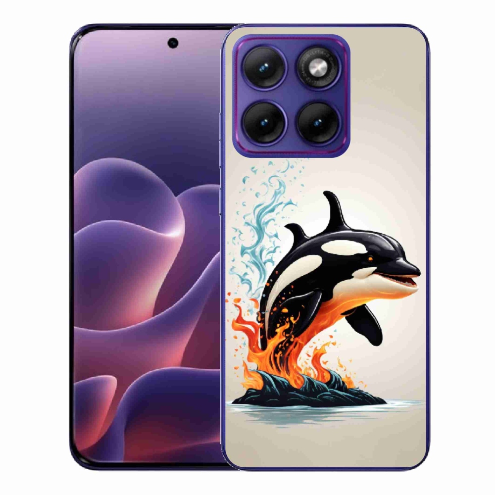 Gél védőburkolat mmCase a Motorola Edge 70 Fusion készülékhez - Iris
