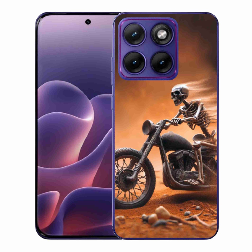 Gél borítás mmCase a Motorola Edge 70 Fusion készülékhez - motorkerékpár váza