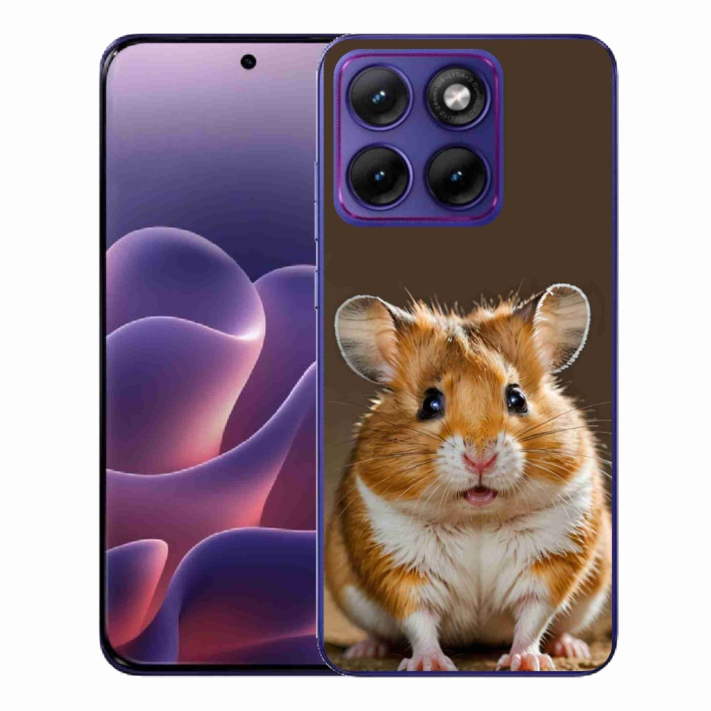 Zselés tok mmCase a Motorola Edge 70 Fusion készülékhez - hörcsög