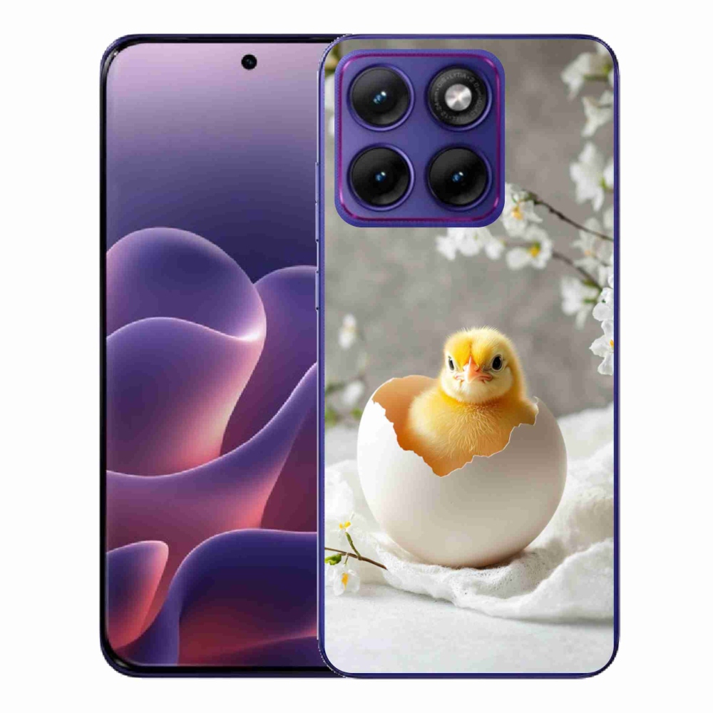 Gél védőburkolat mmCase a Motorola Edge 70 Fusion készülékhez - csirke