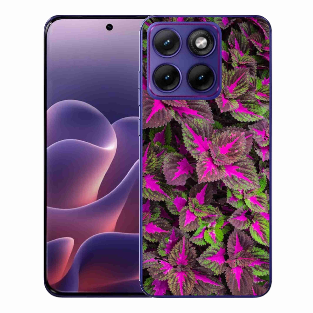 Zselés borítás mmCase a Motorola Edge 70 Fusion készülékhez - virág 10