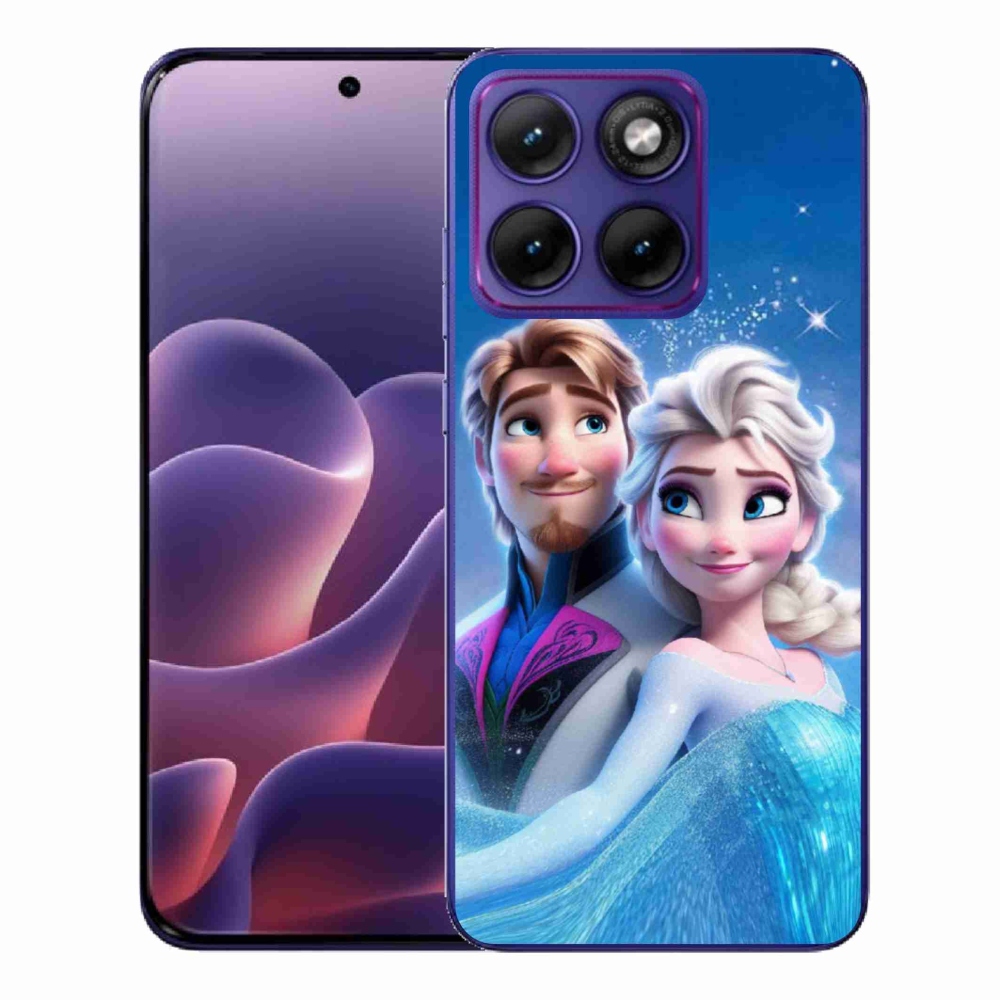 Zselés borítás mmCase a Motorola Edge 70 Fusion készülékhez - Ice Kingdom 1
