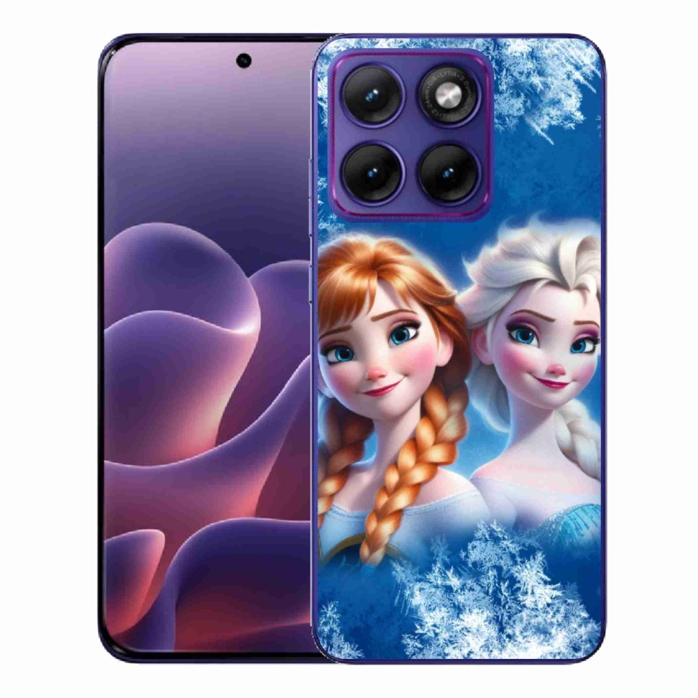 Zselés borítás mmCase a Motorola Edge 70 Fusion készülékhez - Ice Kingdom 2