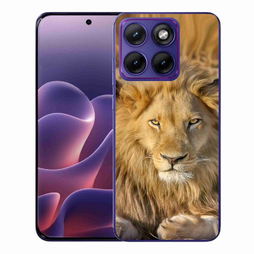 Zselés borítás mmCase a Motorola Edge 70 Fusion készülékhez - Lion 2
