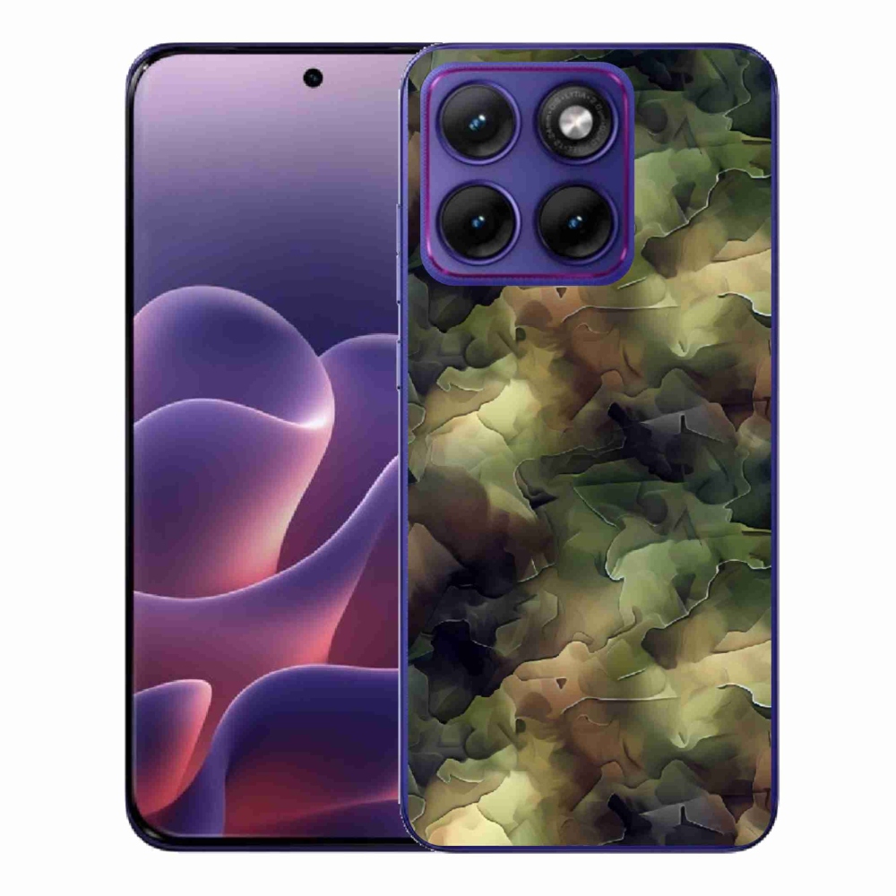 Zselés borítás mmCase a Motorola Edge 70 Fusion készülékhez - álcázó minta 10