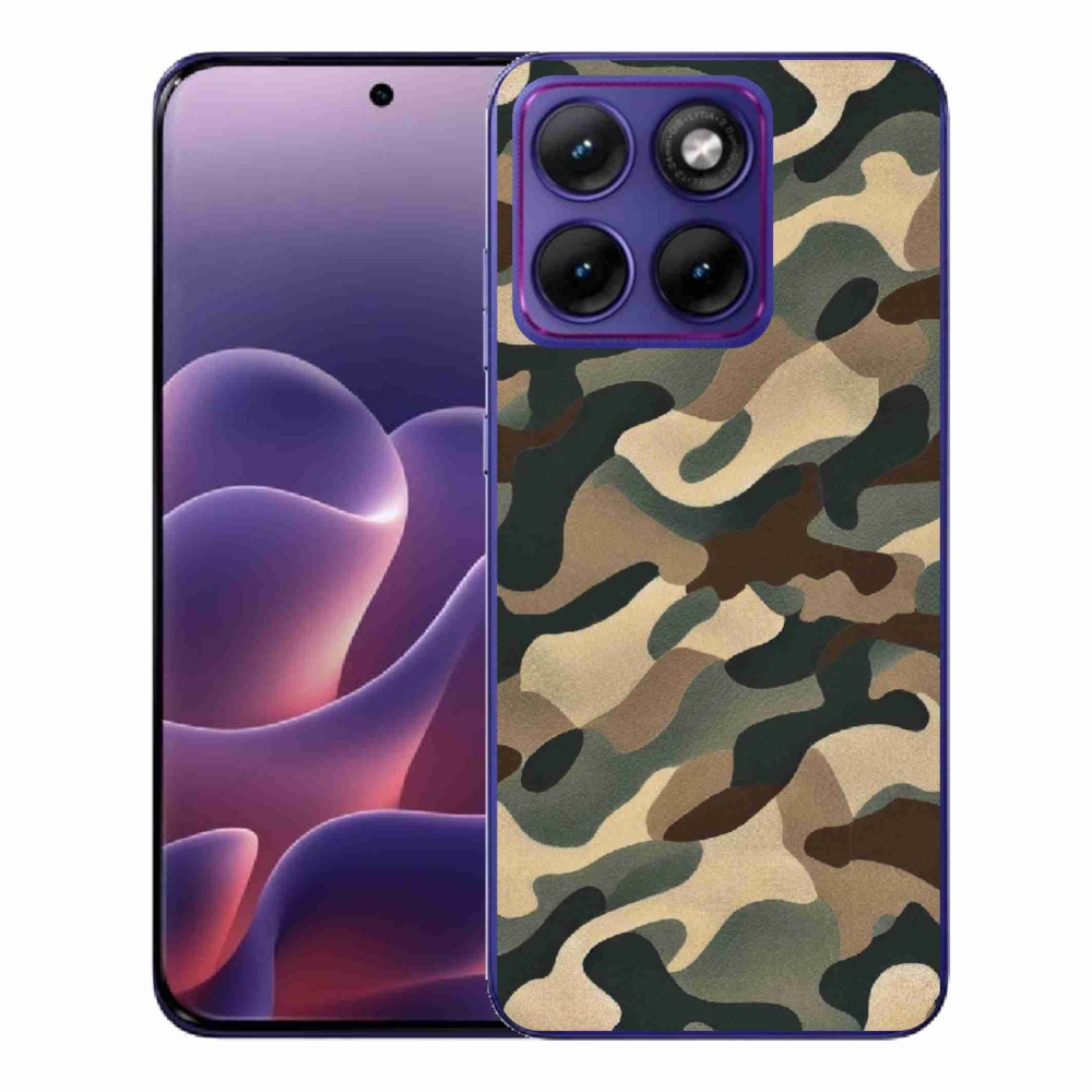 Zselés borítás mmCase a Motorola Edge 70 Fusion készülékhez - álcázó minta 11