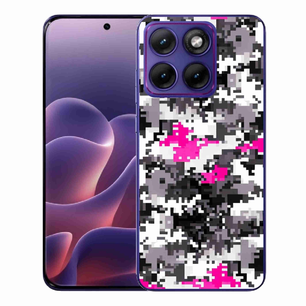 Zselés borítás mmCase a Motorola Edge 70 Fusion készülékhez - álcázó minta 4