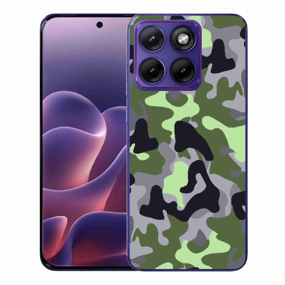Zselés borítás mmCase a Motorola Edge 70 Fusion készülékhez - álcázó minta 7