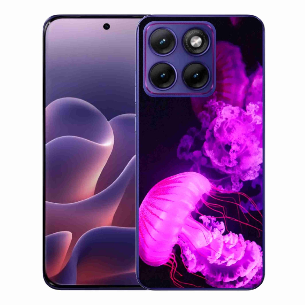 Zselés borítás mmCase a Motorola Edge 70 Fusion készülékhez - medúza 1