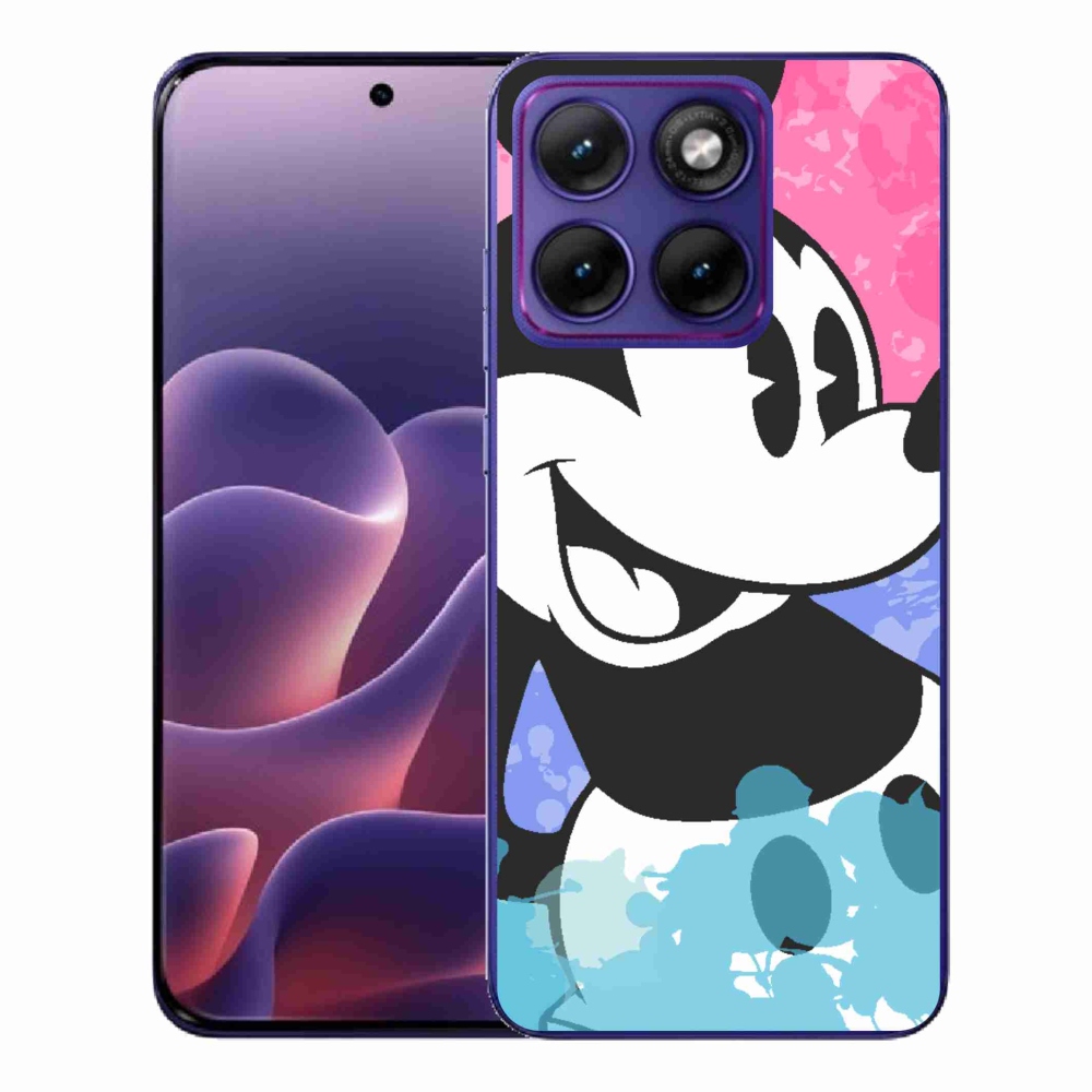 Zselés borítás mmCase a Motorola Edge 70 Fusion készülékhez - mickey mouse