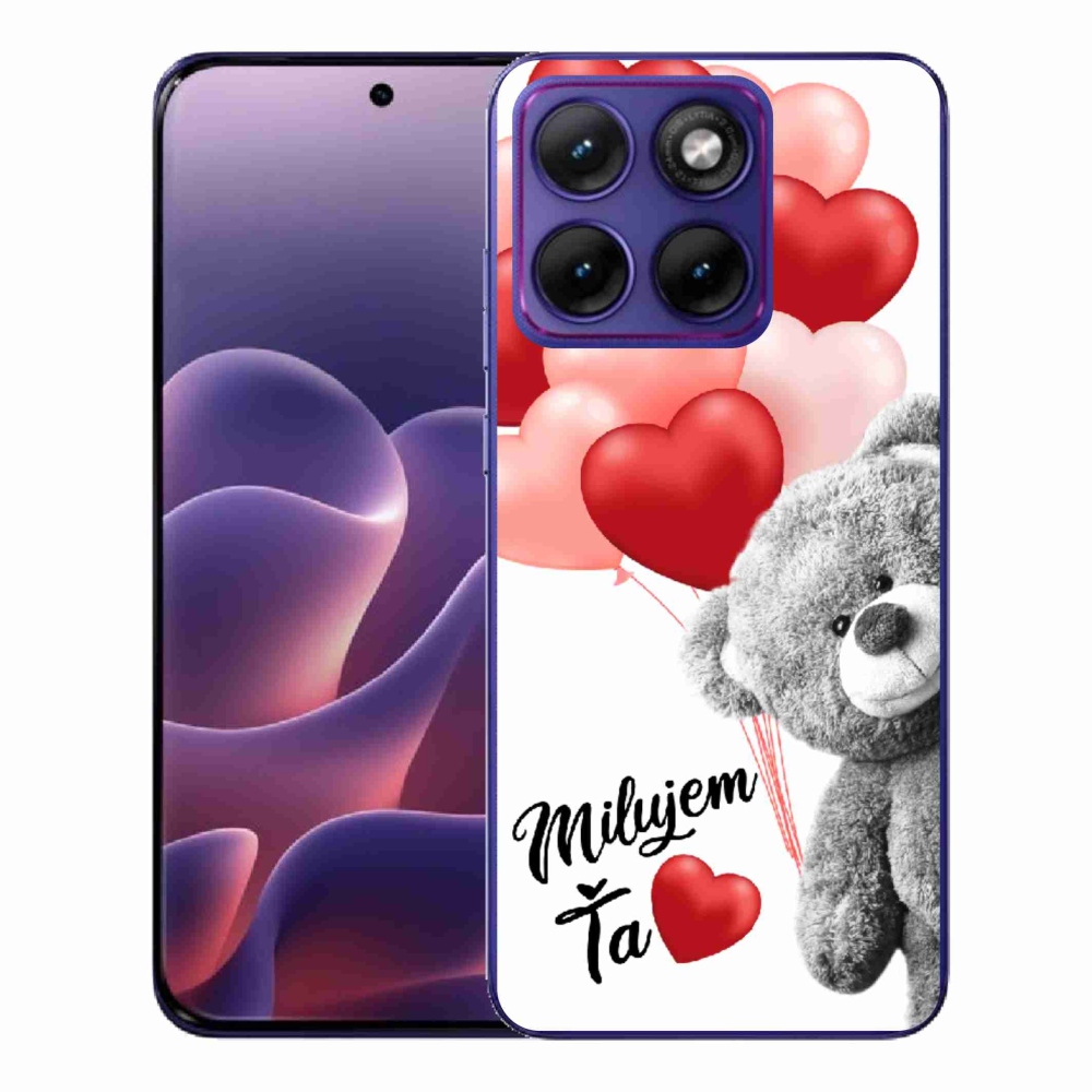 Zselés borítás mmCase a Motorola Edge 70 Fusion készülékhez - I love you en